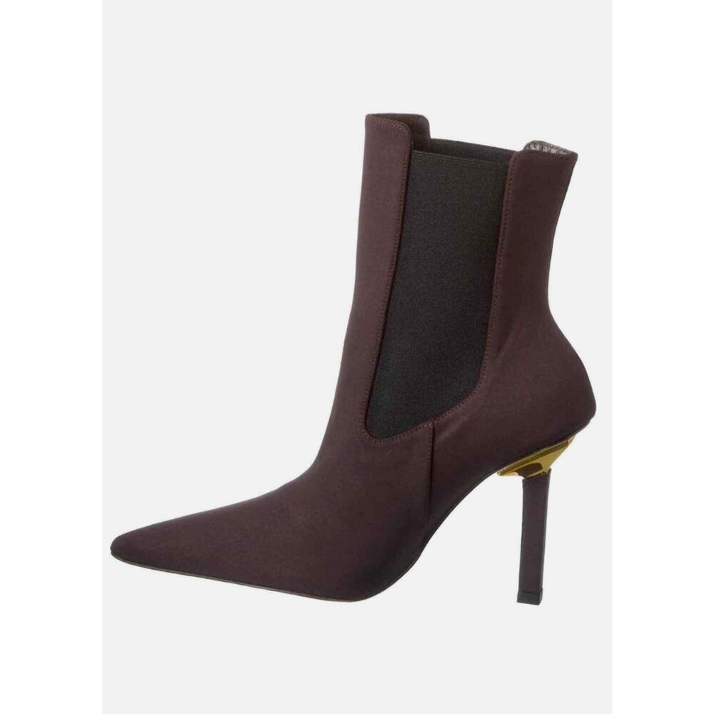 Good American, High Kickstand Booties, NEW/Bag, Size:4